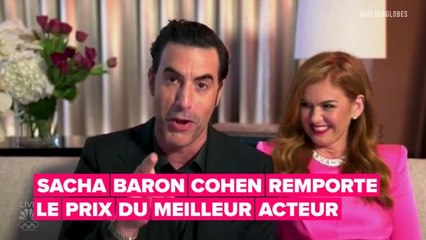 "Borat" crée la surprise aux Golden Globes