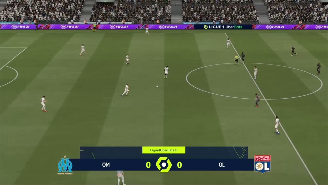 FIFA 21 : notre simulation OM - OL (27ème journée de Ligue 1)