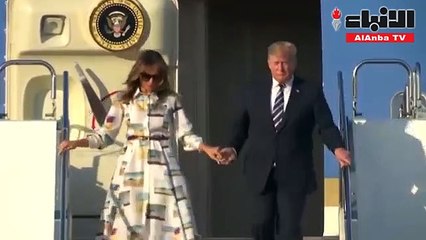 الرئيس الأميركي يصل اليابان مستهلا زيارة رسمية تسبق توترات تجارية وشيكة