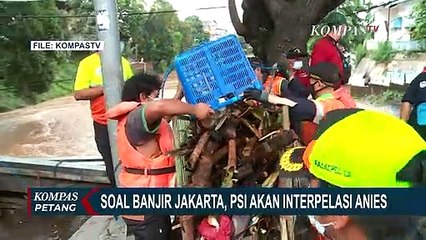 Download Video: Banjir Jakarta, PSI akan Interpelasi Gubernur Anies Baswedan