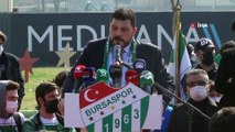 Bursaspor’un efsanesi Pablo Martin Batalla’nın heykeli açıldı