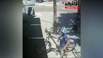 نهاية قاسية لصبي حاول سرقة دراجة هوائية