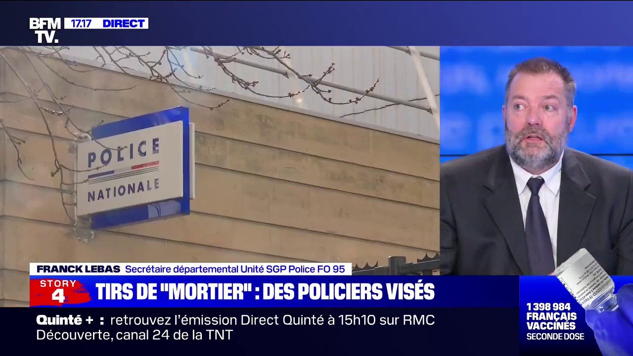 Franck Lebas (Unité SGP Police FO 95): "Tous les jours, chaque policier qui va sur le terrain dans ces banlieues difficiles expose sa vie"