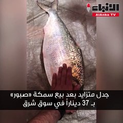 جدل متزايد بعد بيع سمكة «صبور» بـ 37 ديناراً في سوق شرق