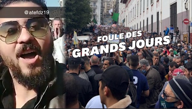 Après un an sans manifester à cause du Covid-19, les Algériens de retour en force dans la rue