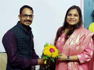 ट्रांसफर होने पर डिप्टी कलेक्टर श्रीमती गर्ग को कर्मचारी संघ के प्रतिनिधियों ने दी विदाई