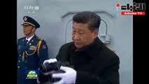 الصين تكشف عن مدمرة جديدة خلال عرض للقوات البحرية بحضور 