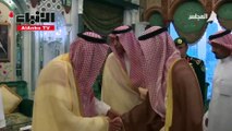 ‎خادم الحرمين الشريفين يستقبل رئيس مجلس الأمة مرزوق علي الغانم