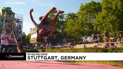 مهارات استثنائية في مسابقات القفز على الحبل في ألمانيا