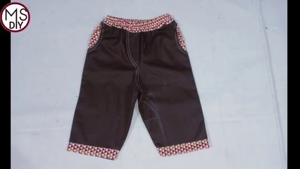 Baby capri cutting and stitching - Baby capri suit
