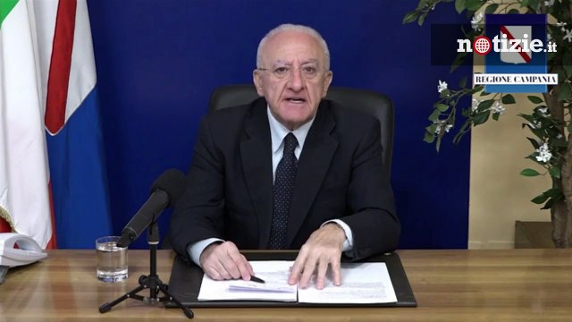 Coronavirus, De Luca: “Scuole chiuse in Campania. Occorrono misure drastiche”