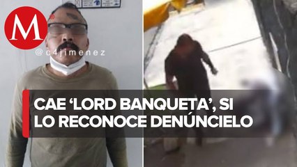 Detienen a _Lord Banqueta_ en la Álvaro Obregón