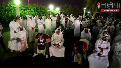 محامون ومواطنون اعتصموا في ساحة الإرادة