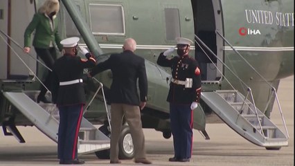 - Biden ve First Lady Jill Biden kış fırtınasının vurduğu Texas’ta