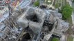 لقطات جوية تظهر الدمار الهائل في كاتدرائية نوتردام - أخبار سكاي نيوز عربية