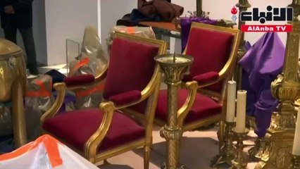 نقل نفائس كاتدرائية نوتردام إلى متحف اللوفر