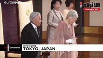 إمبراطور اليابان يحتفل بعيد زواجه الستين قبل تنازله عن العرش