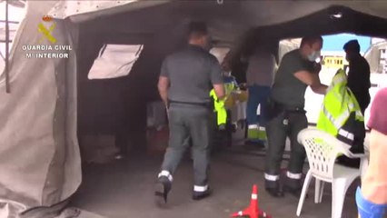 Comienza la vacunación de la Guardia Civil