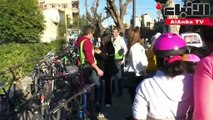 مسيرة بالدراجات نساء سوريا يتحدين العادات في اليوم العالمي للمرأة