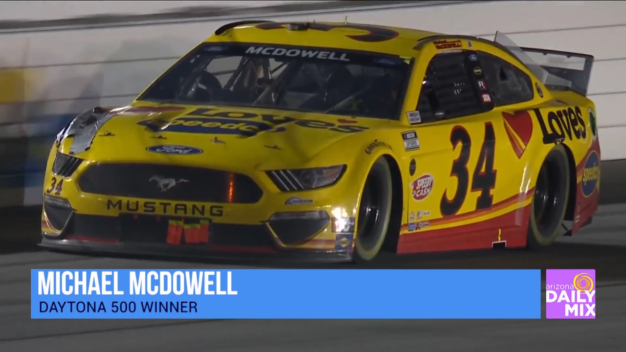 Daytona 500 Winner Michael McDowell