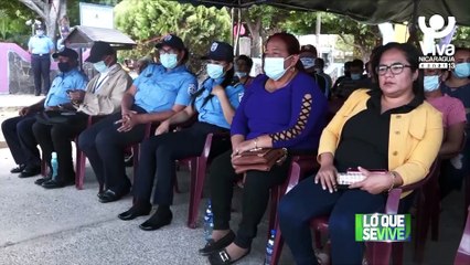 Relanzamiento de la Comisaria de La Mujer en San Juan de Limay, Estelí