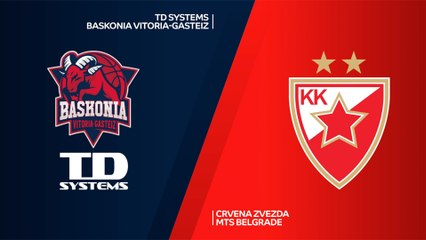 TD Systems Baskonia Vitoria-Gasteiz - Crvena Zvezda mts Belgrade Highlights | EuroLeague, RS Round 26