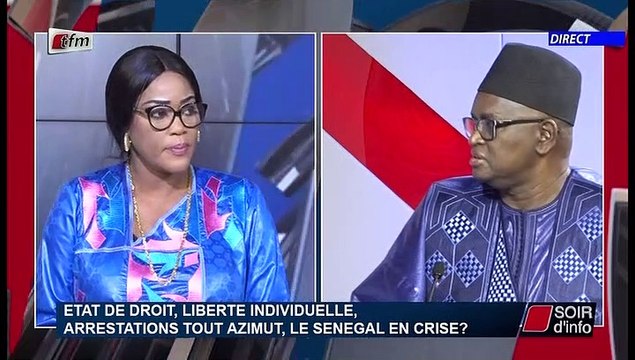 SOIR D'INFO - Wolof - Invité: Abdou Latif Coulibaly - Pr: Binta Diallo - 25 Février 2021