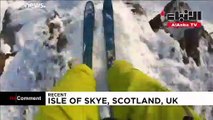 مغامر يقفز من قمم جبال اسكتلندا خلال أسبوع