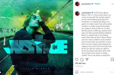 Justin Bieber releasing new album next month!