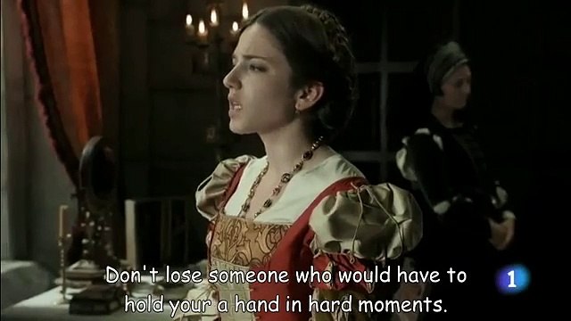 Francisco de Borja confesses his feelings to Empress Isabella (Carlos, rey emperador)