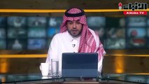 تعليق الاعلامي السعودي 