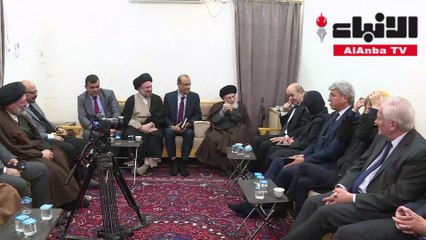 لودريان يقوم بزيارة هي الاولى لوزير خارجية فرنسي الى مدينة النجف