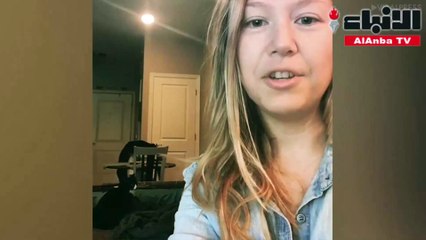 بالفيديو رد فعل قطة تكره غناء صديقتها