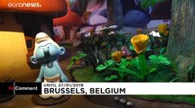 شاهد- بلجيكا تحتفل بعيد ميلاد -السنافر- الستين - Euronews