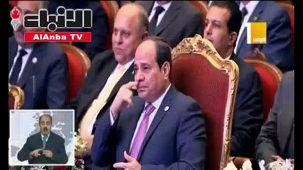 السيسي يبكي في احتفالية ذوي الاحتياجات الخاصة