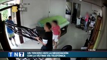 Sospechosos de estafa telefónica quedan grabados en video