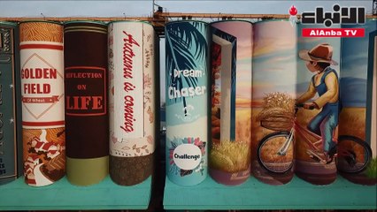 صوامع حبوب في كوريا الجنوبية تستحيل أكبر جدارية في العالم