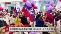 Inhabilitan la candidatura de Manfred Reyes Villa