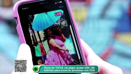 Dona do TikTok vai pagar quase US$ 100 milhões para encerrar processo nos EUA