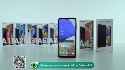 Samsung anuncia versão 4G do Galaxy A32