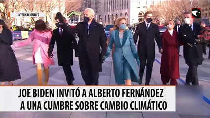 Joe Biden invitó a Alberto Fernández a una Cumbre sobre Cambio Climático