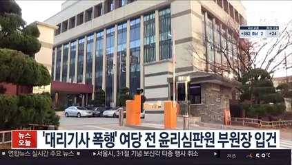 '대리기사 폭행' 여당 전 윤리심판원 부원장 입건