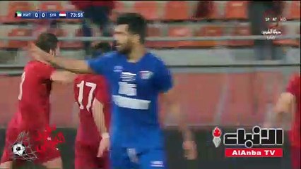 خسارة الأزرق أمام منتخب سورية بهدفين مقابل هدف