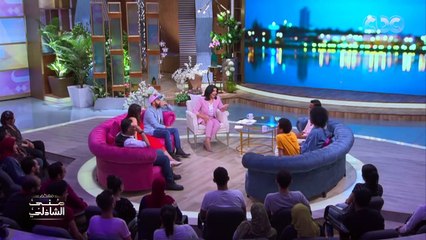 موقف مؤثر تسبب في بكاء محمود الليثي مع منى الشاذلي
