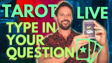 TAROT LIVE  ASK A FREE QUESTION  LOVE WORK MONEYRaphaël Pathé , Raphael The Worlds Medium #30