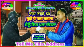 Tell Me This Address {Comedy Kings of the India} (Hindi Comedy Video With English Subtitles)