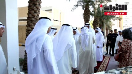 العفاسي دشن المرحلة الثالثة من الإعلان الإلكتروني بمجمع محاكم الرقعي