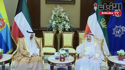 صاحب السمو استقبل ولي العهد والغانم والخالد ووزير خارجية مالطا
