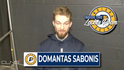 Domantas Sabonis Postgame Interview | Celtics vs. Pacers