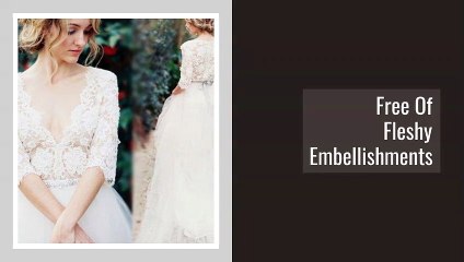 Elegant Two Piece Lace Wedding Dress-Dreamers & Lovers